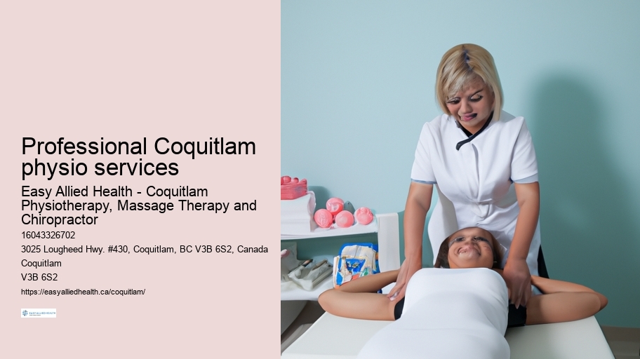 Professional Coquitlam physio services