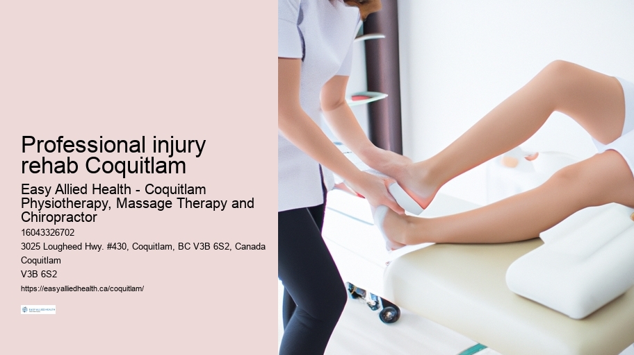 Professional injury rehab Coquitlam