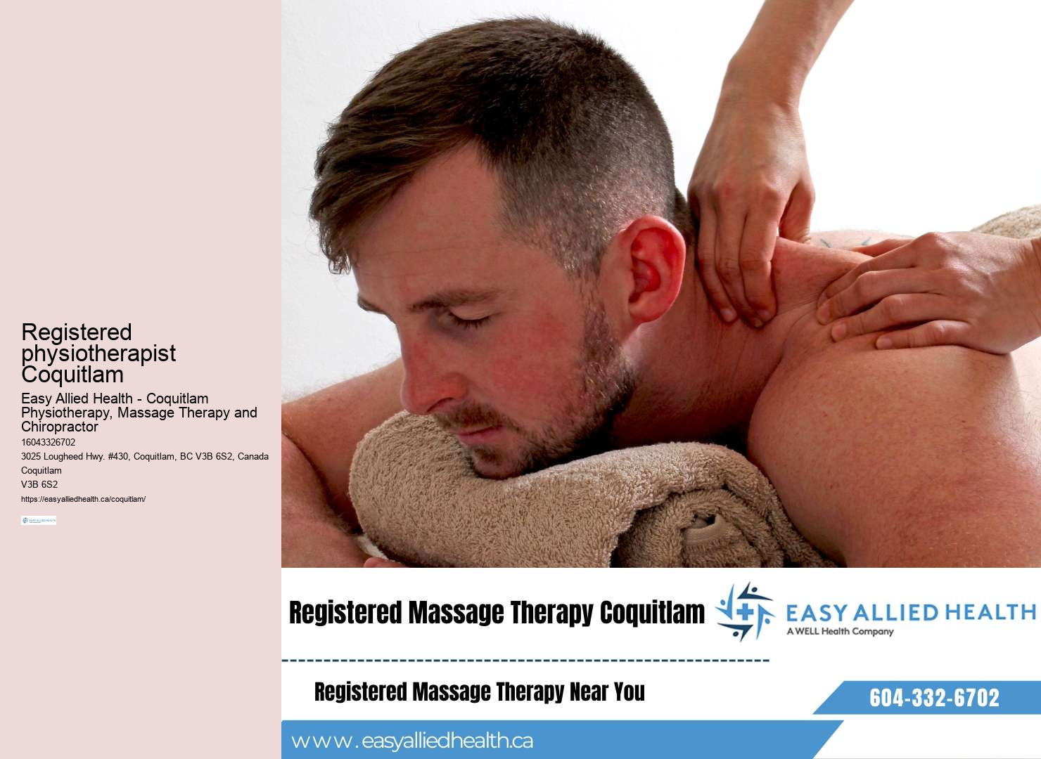 Coquitlam physiotherapy for coping skills