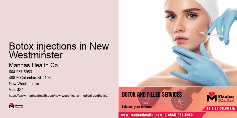 Botox injections in New Westminster