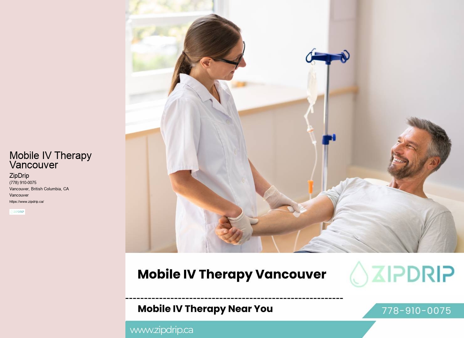 IV therapy for hangover Vancouver