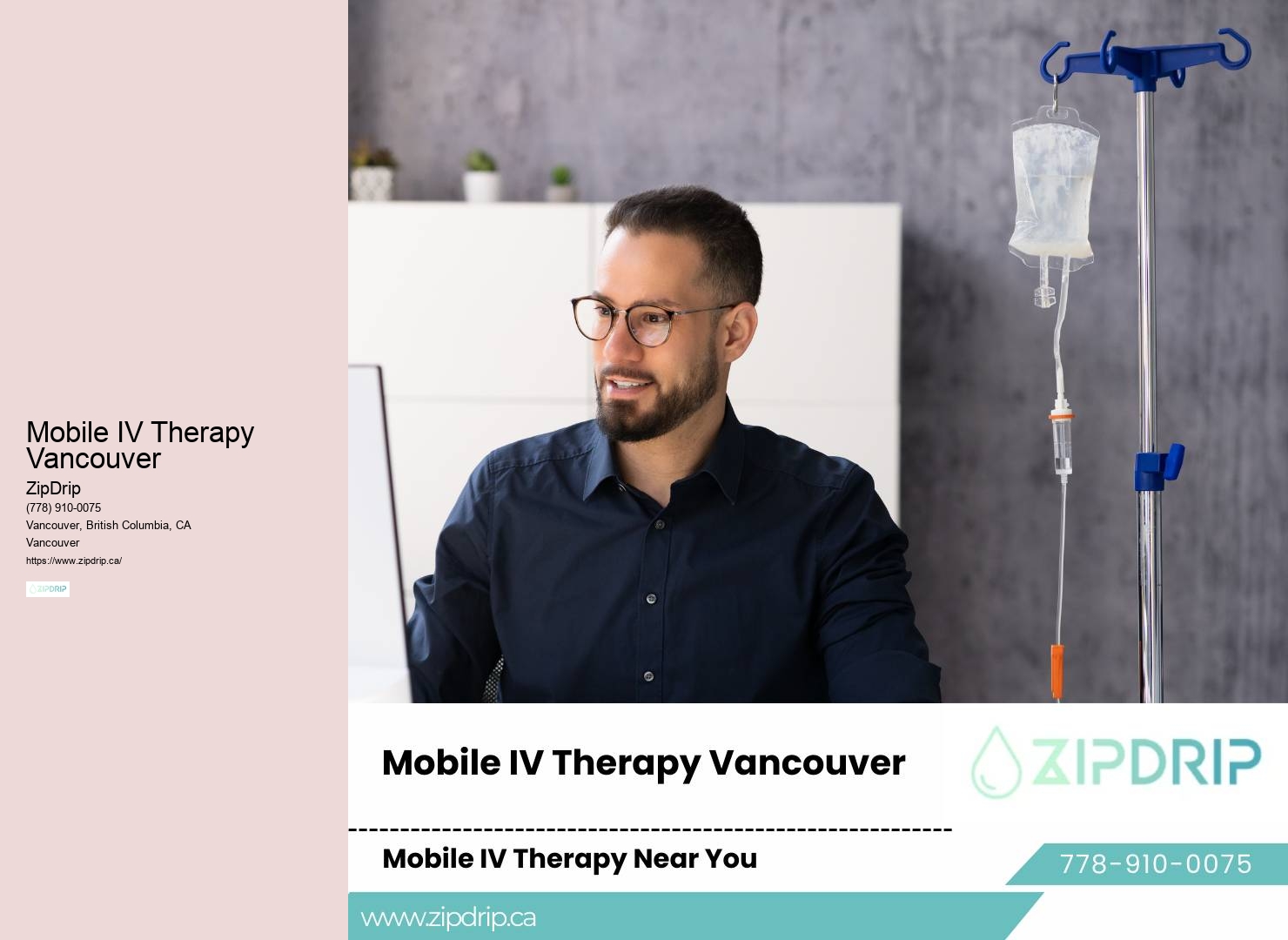 Vancouver mobile vitamin infusion for improved immunity