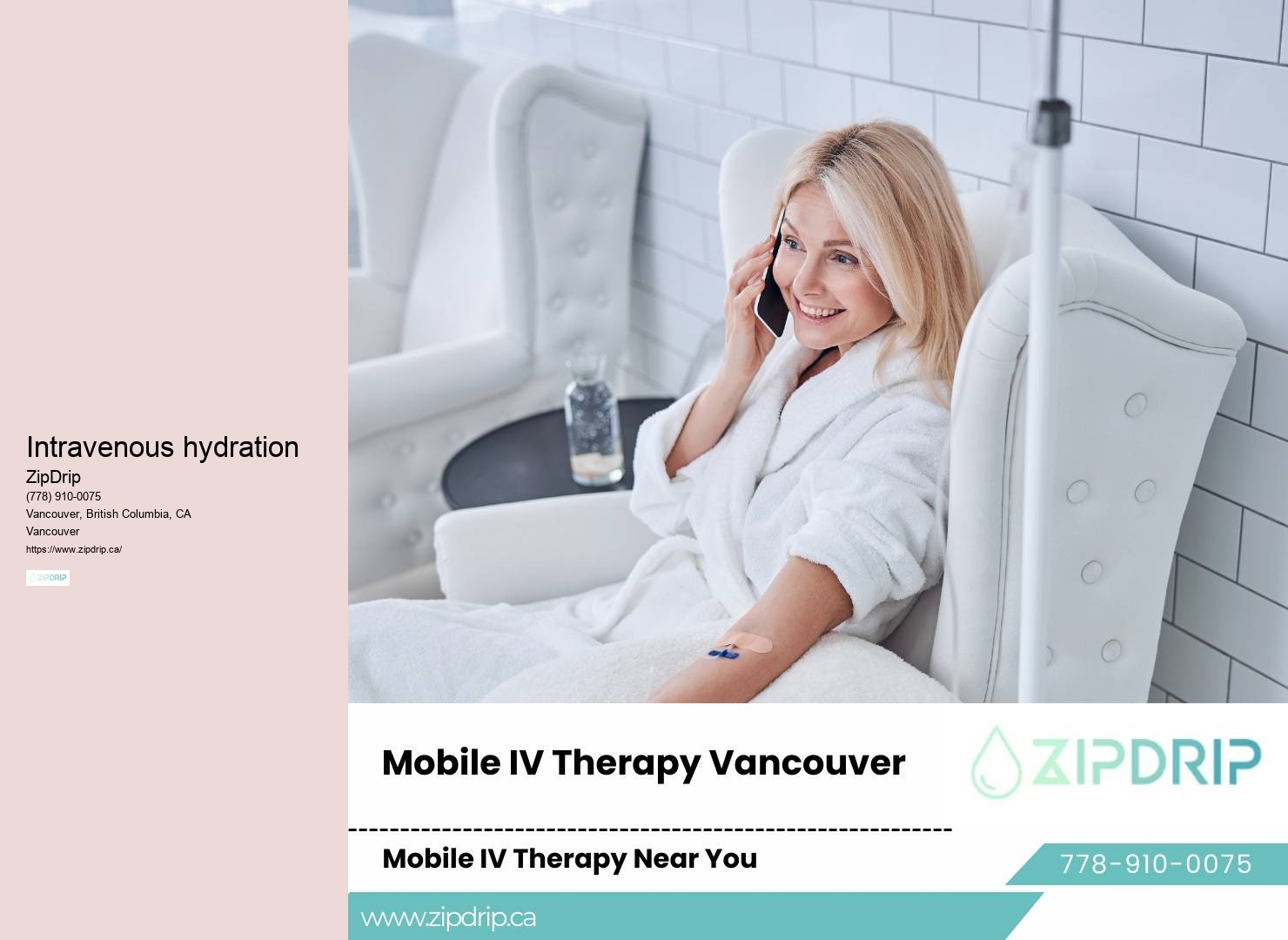 Vancouver mobile vitamin infusion for cognitive enhancement