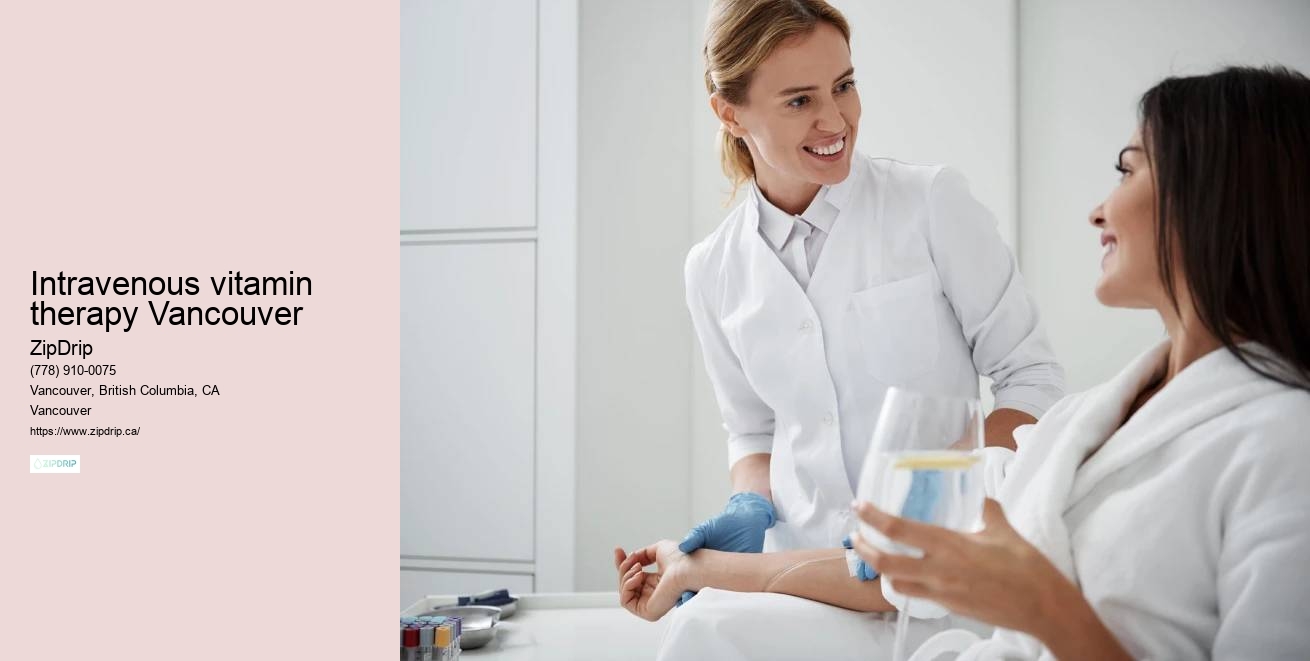 IV therapy for hydration and recovery in Vancouver
