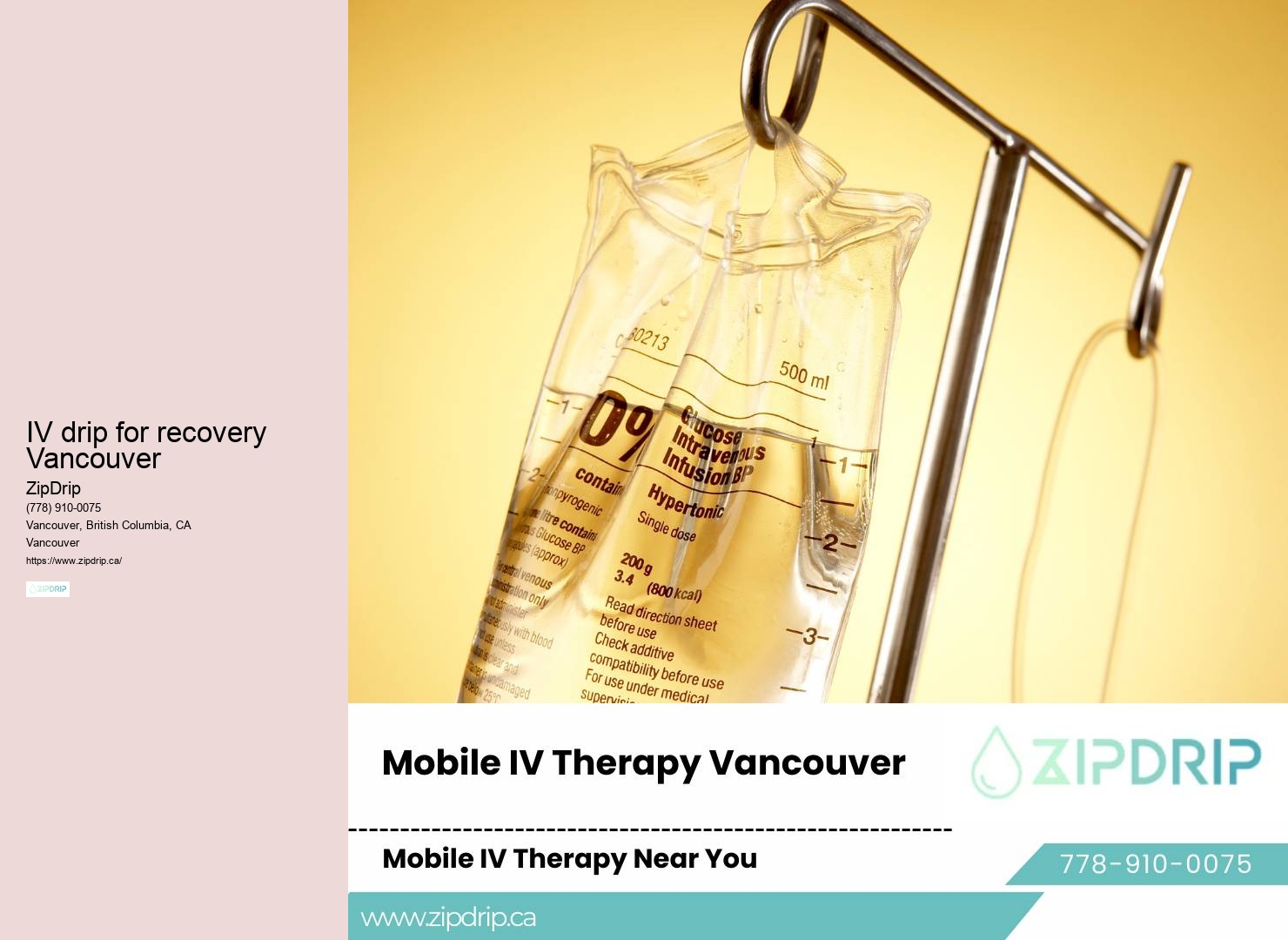 Mobile IV hydration for immune system boost in Vancouver