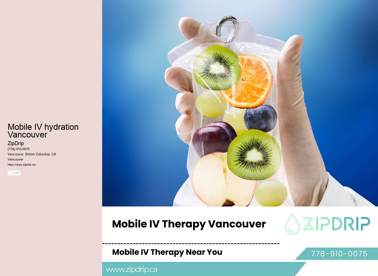Vancouver IV therapy at office