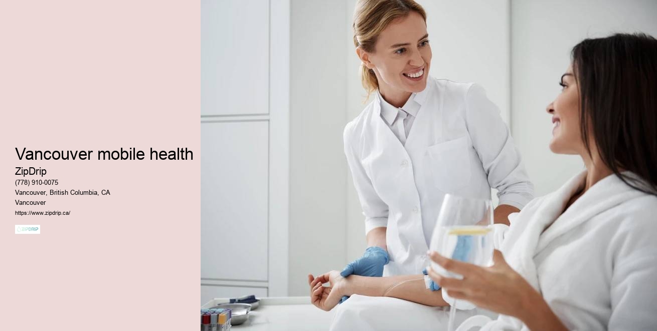 Hydration therapy at home Vancouver