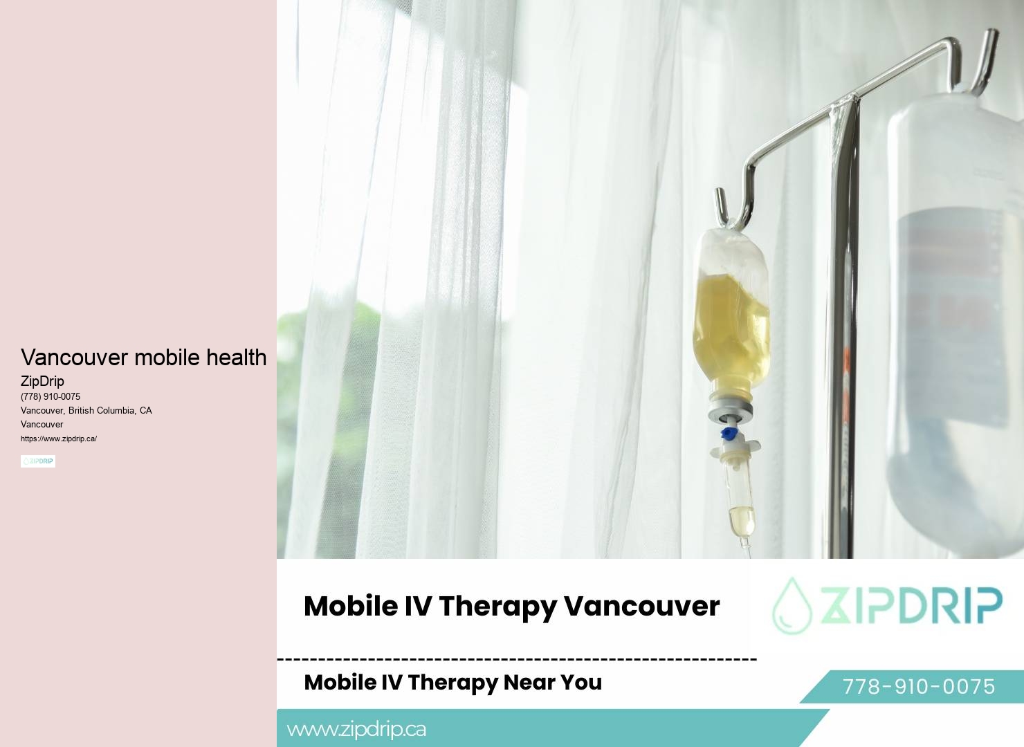 IV therapy for hangover relief during holidays in Vancouver