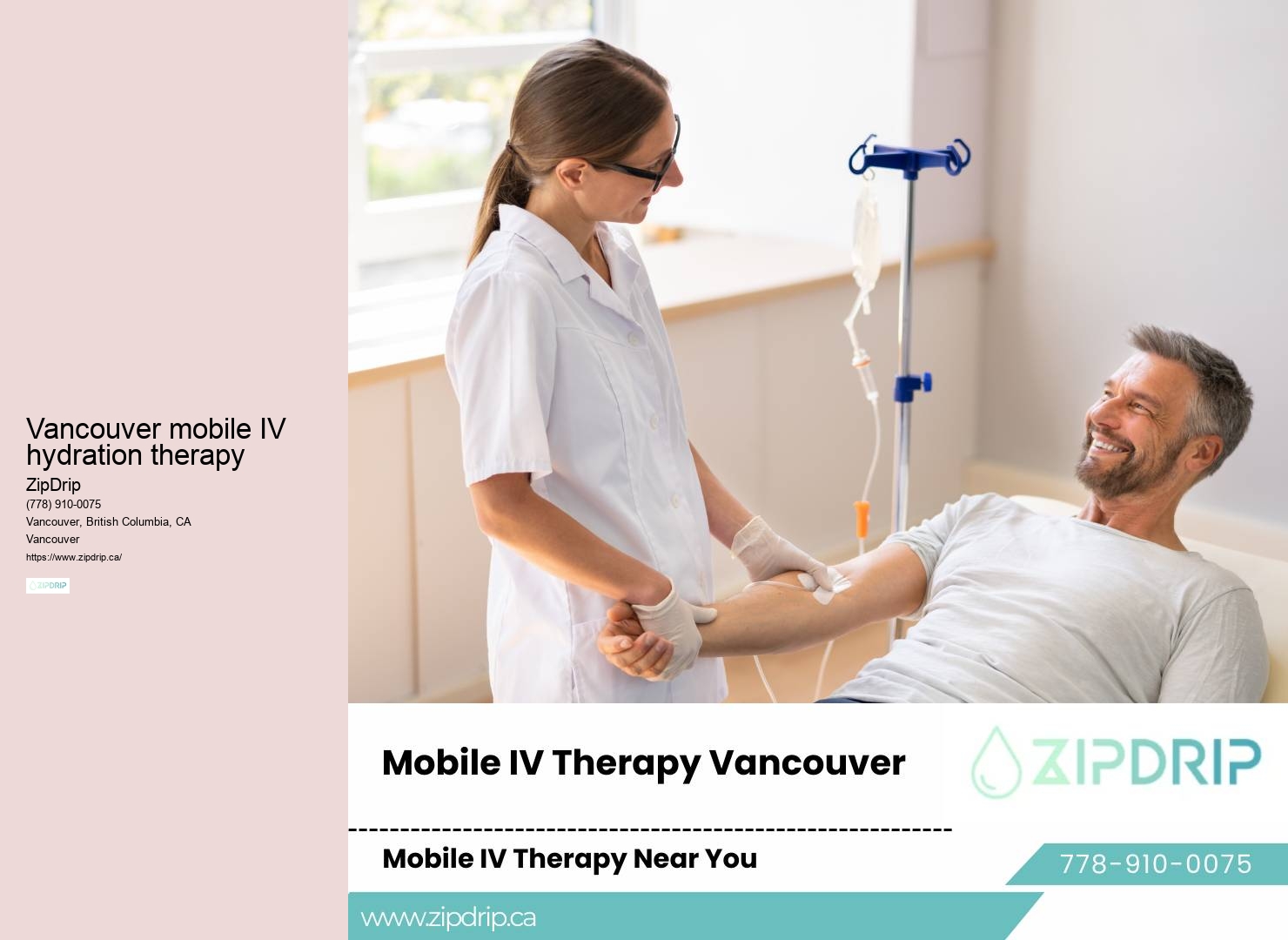 Vitamin infusion Vancouver