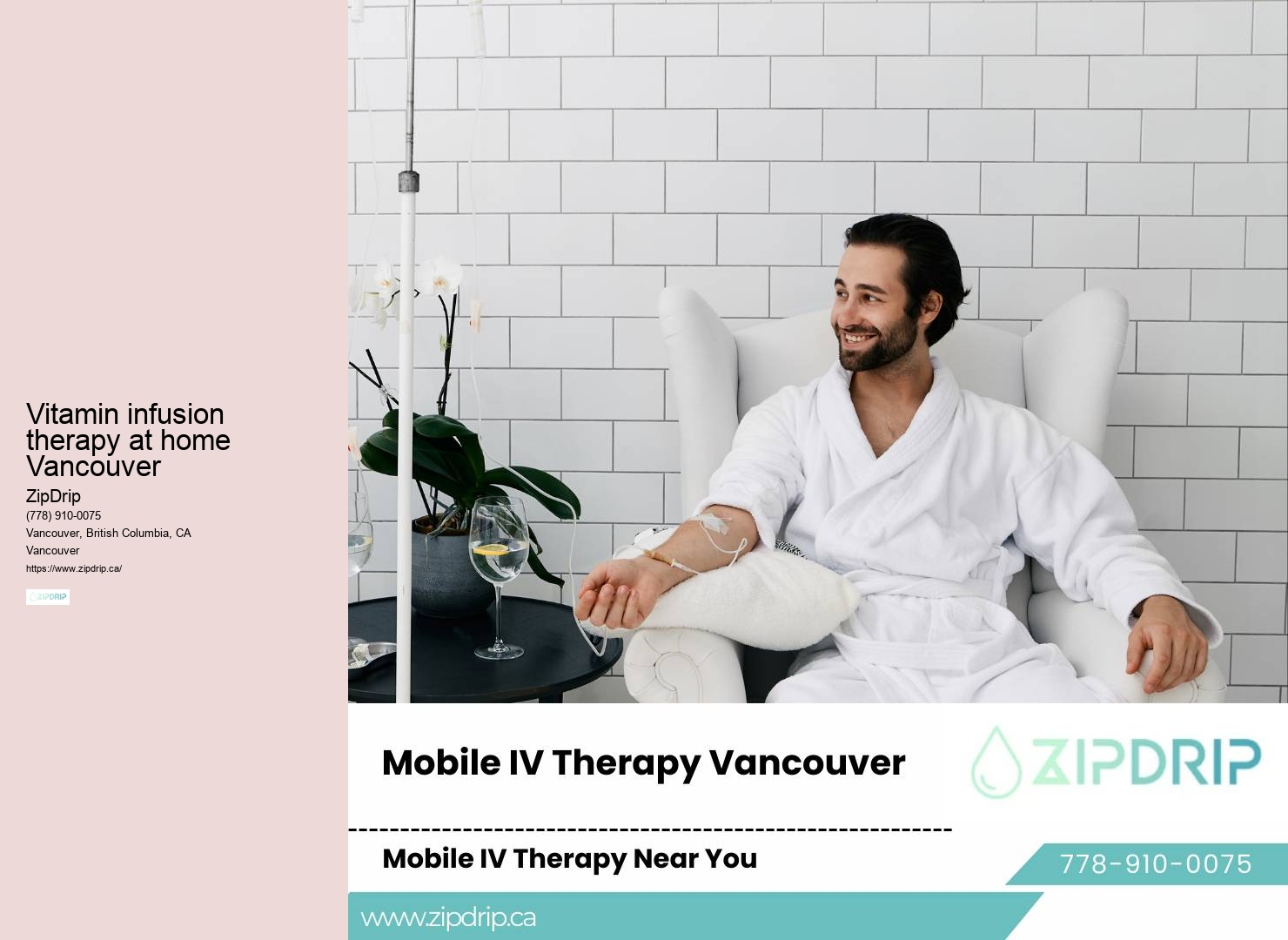 IV hydration party Vancouver