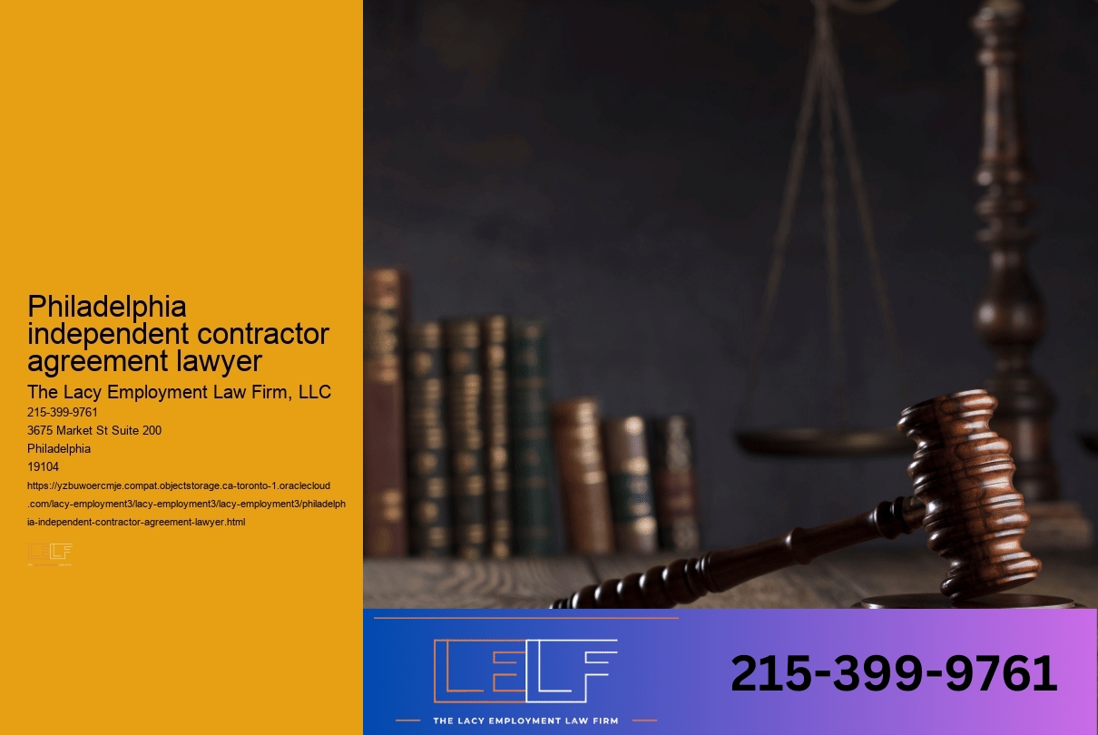 Philadelphia independent contractor agreement lawyer
