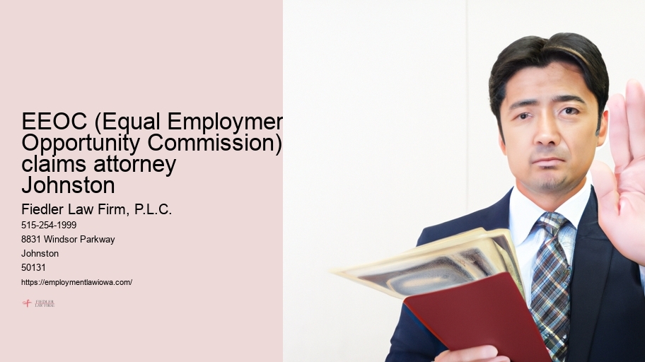 EEOC (Equal Employment Opportunity Commission) claims attorney Johnston