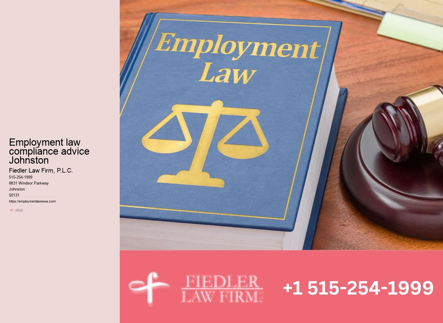 Leading Harassment at Work Legal Representation Johnston