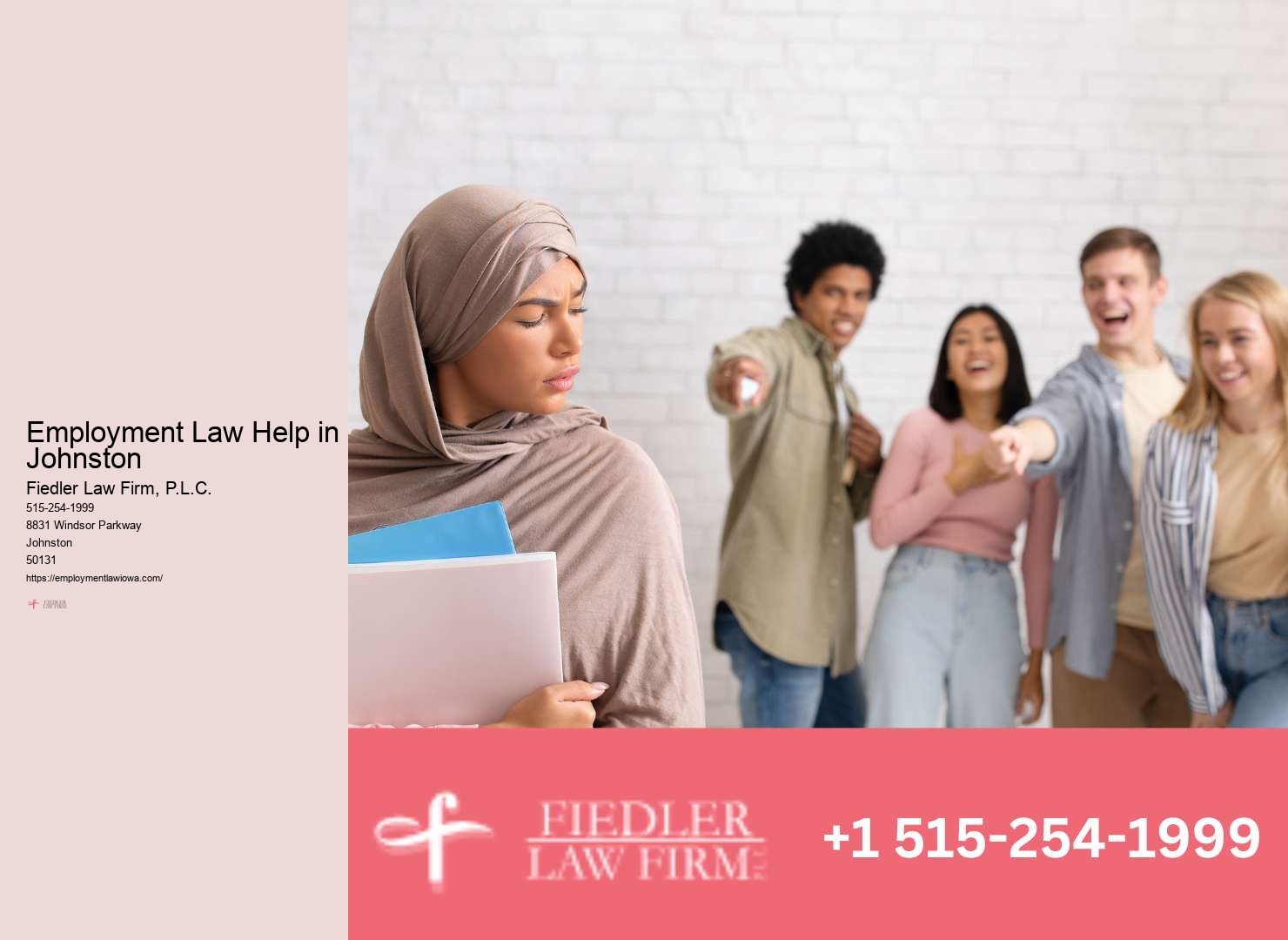 Employment Lawyer Johnston legal employer rights