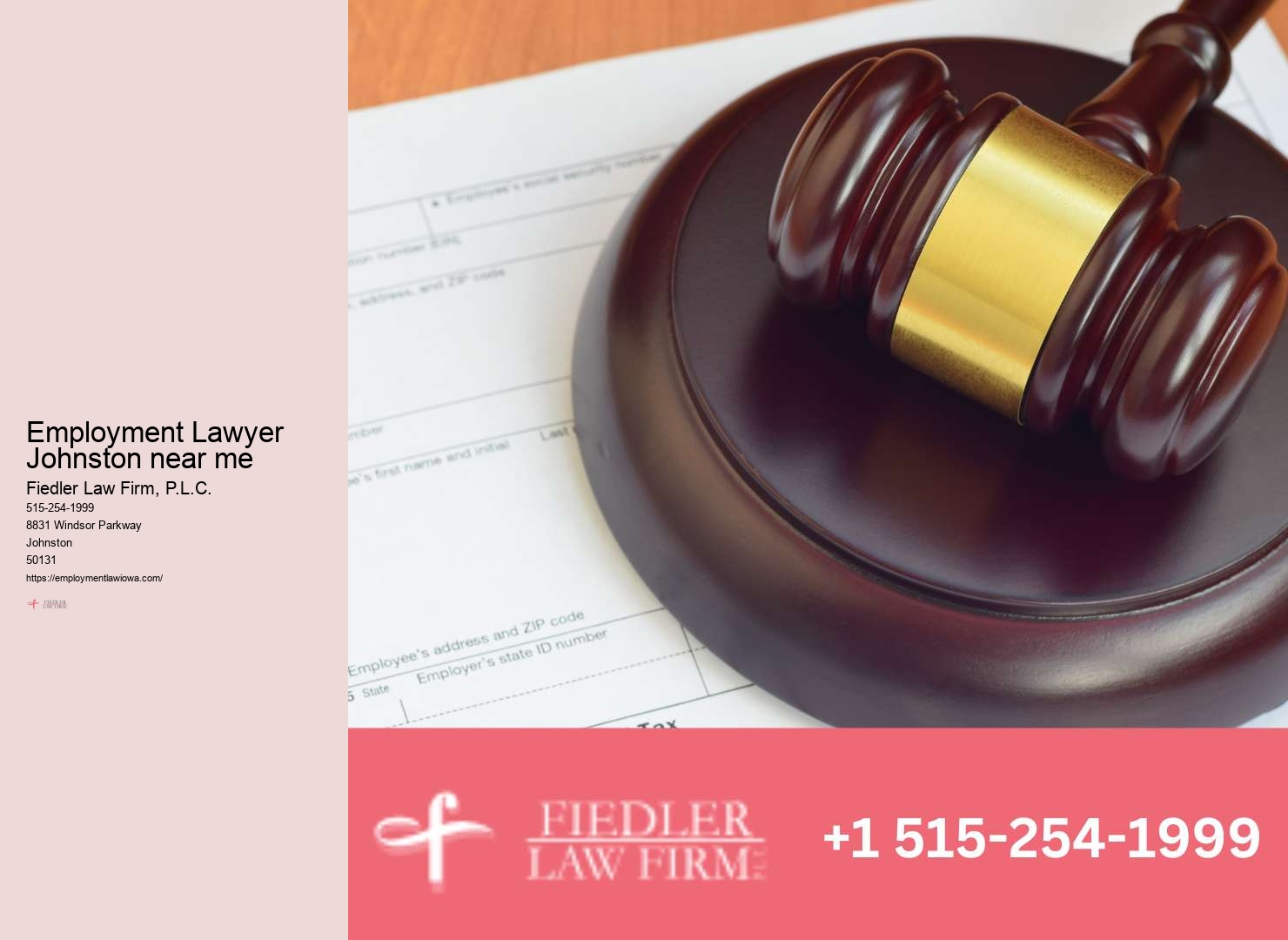 Johnston Employment Law Legal Services