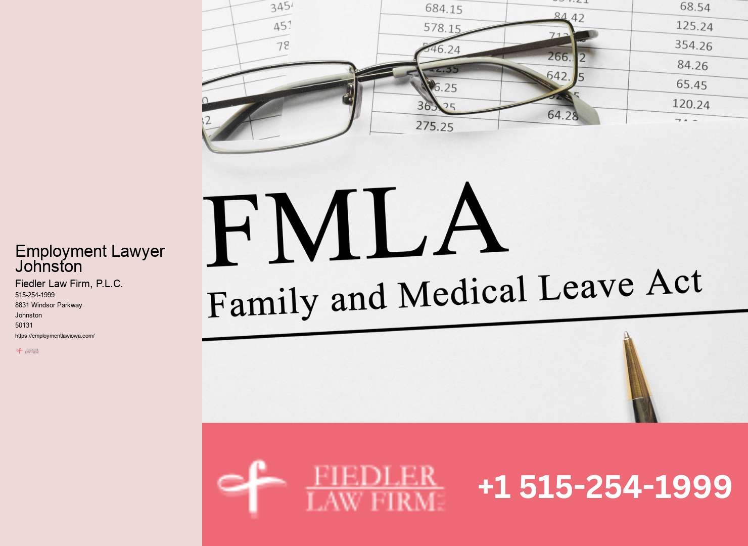 Johnston Employment Law Consultation Firm Guidance