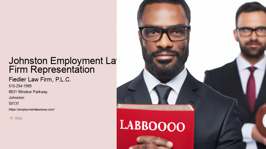 Johnston Employment Law Firm Representation