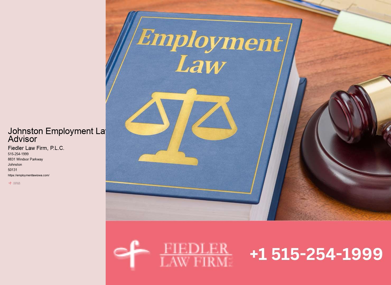 Johnston Employment Law Legal Advisory Services