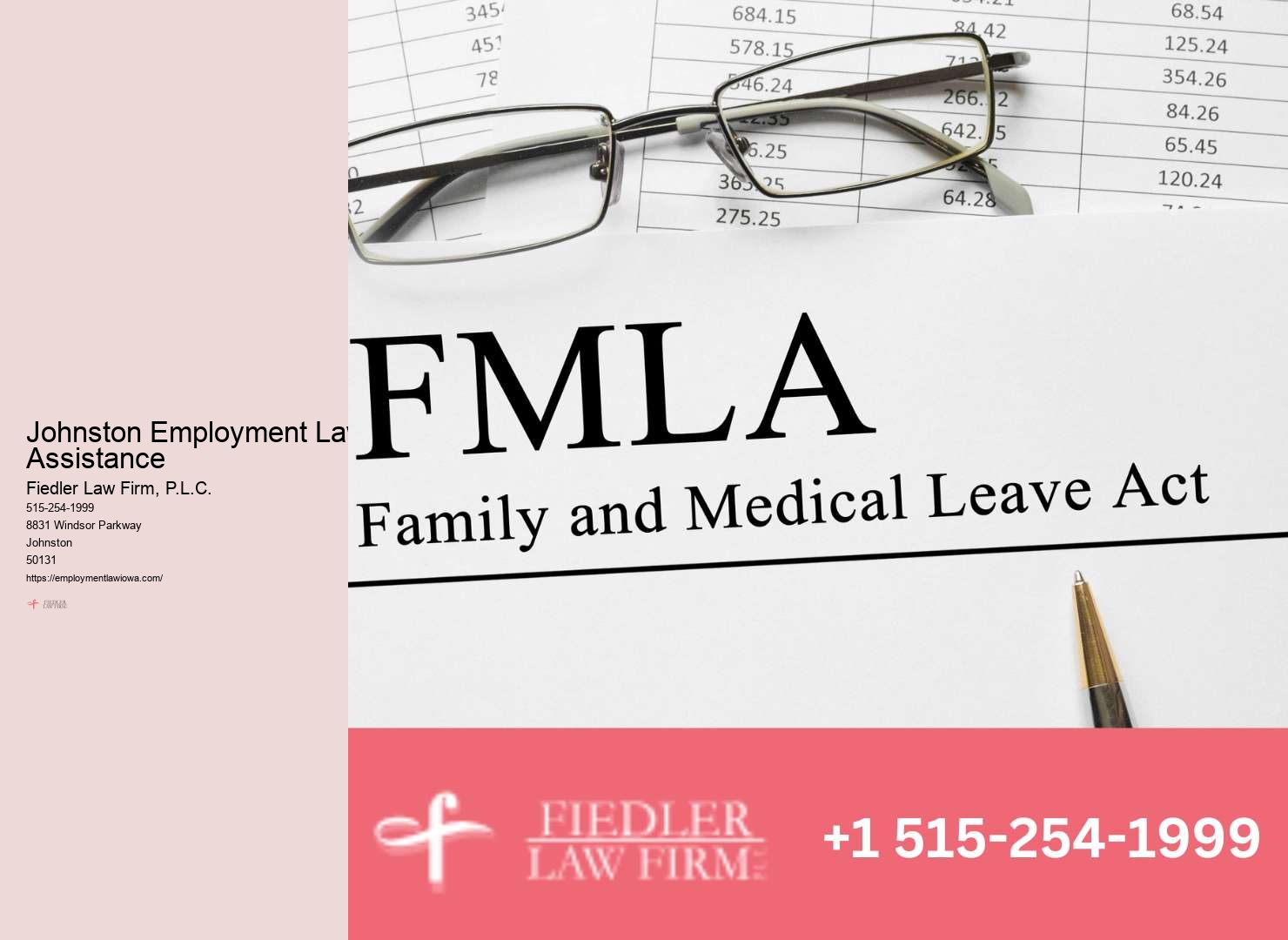 Consult with a Johnston Employment Lawyer