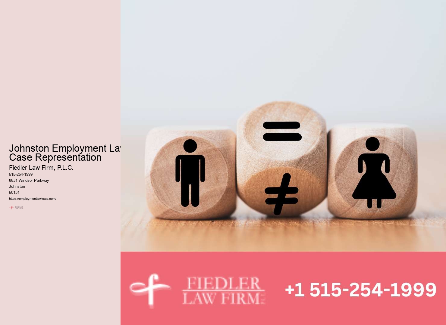 Employment Lawyer Johnston legal case management