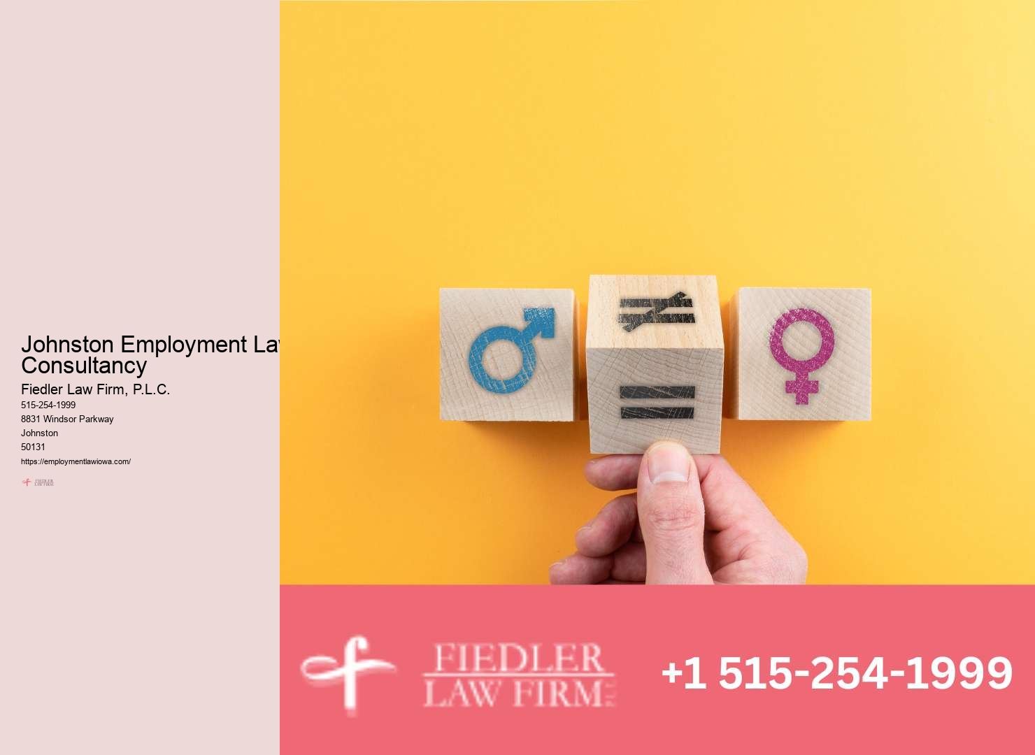 Johnston Employment Law Consultation Firm Specialist Guidance