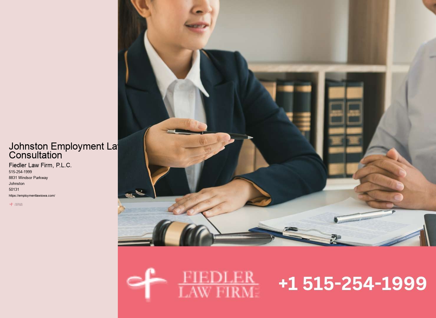 Johnston Employment Law Legal Assistance