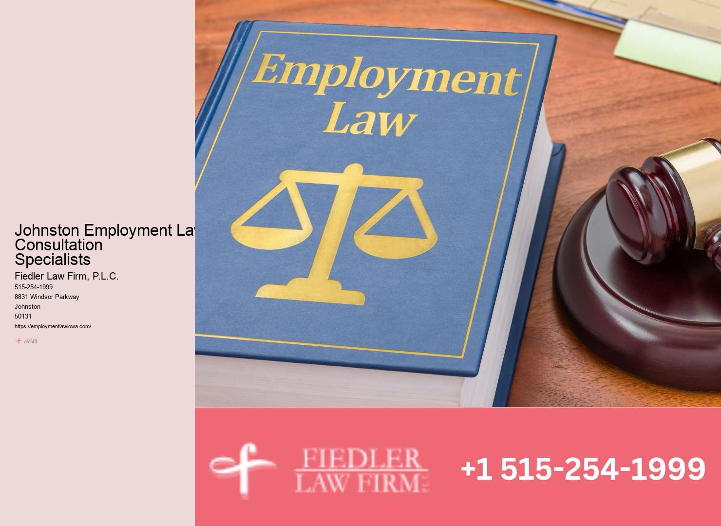 Johnston Employment Law Consultation Firm Legal Solutions