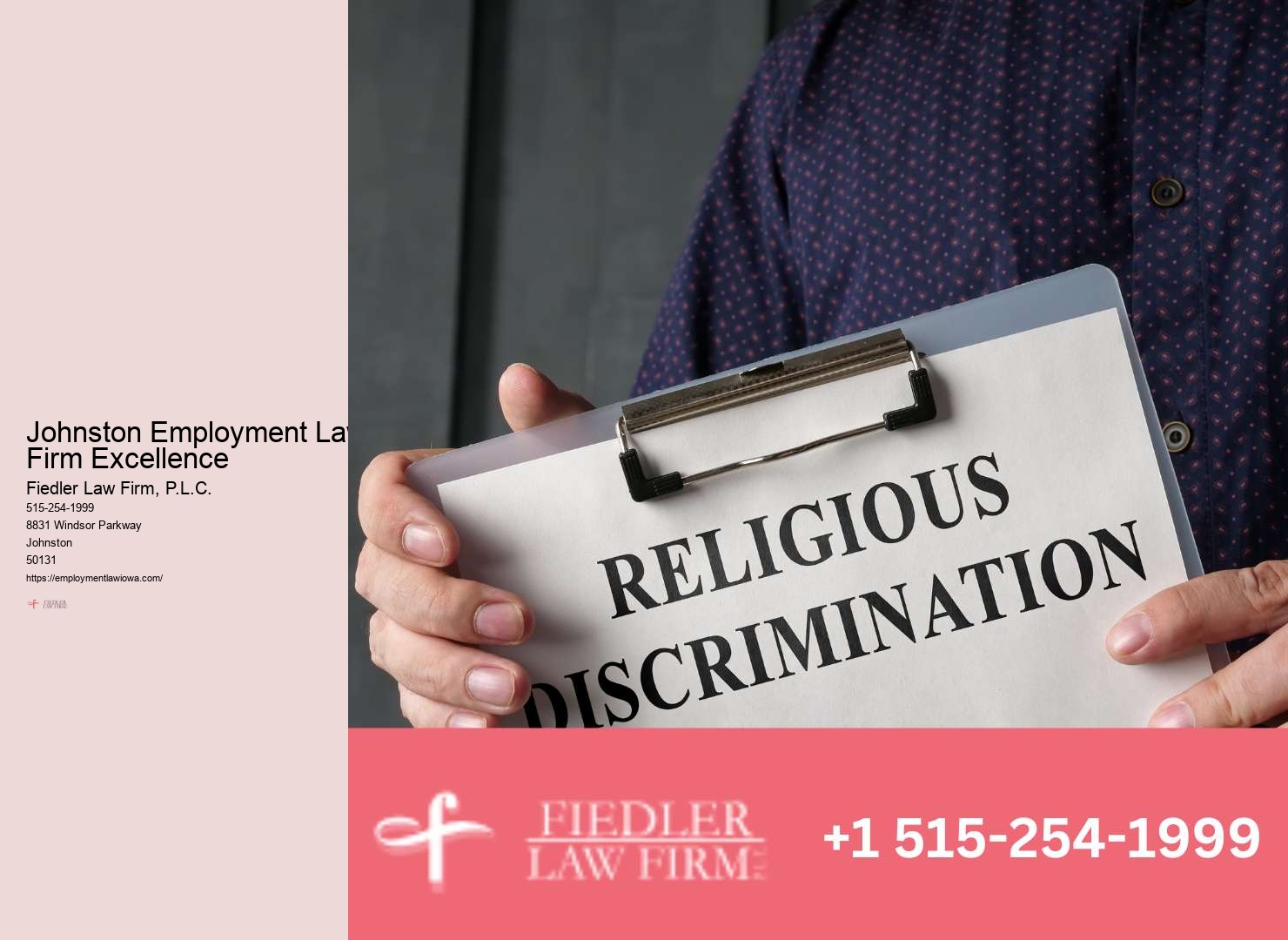 Johnston Employment Law Consultation Firm Expertise Services