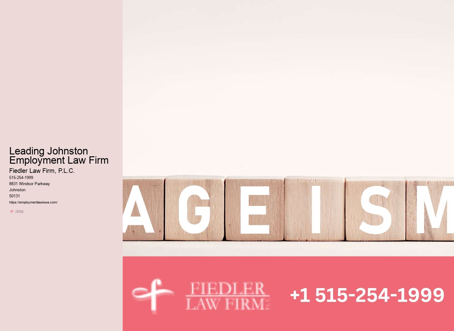 Expert Harassment at Work Lawyer Johnston