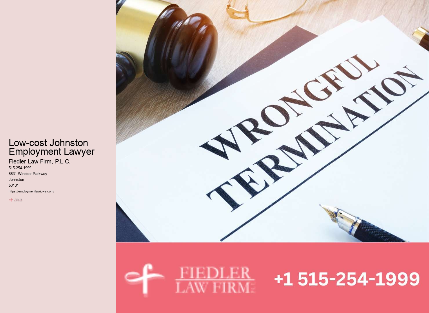 Leading Employment Lawyer Services Johnston