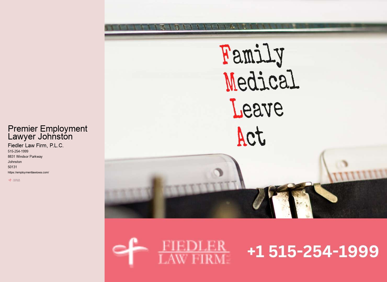 Johnston Employment Law Consultation Firm Expert Legal Representation