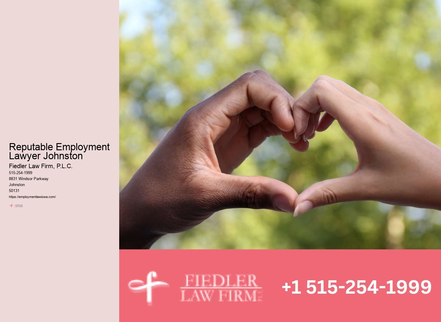 Johnston Employment Law Consultation Firm Specialist Guidance