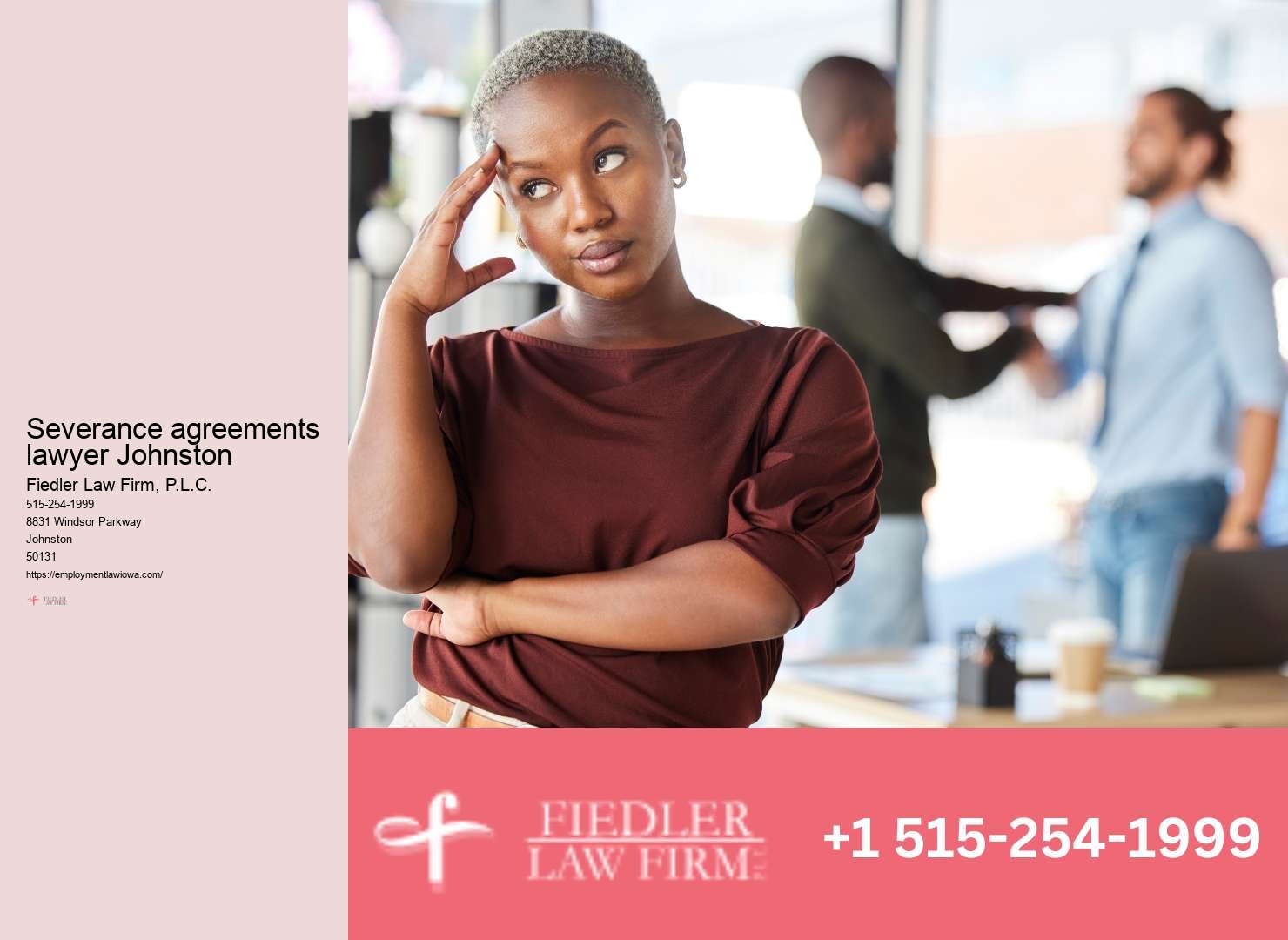 Johnston Employment Law Consultation Firm Services