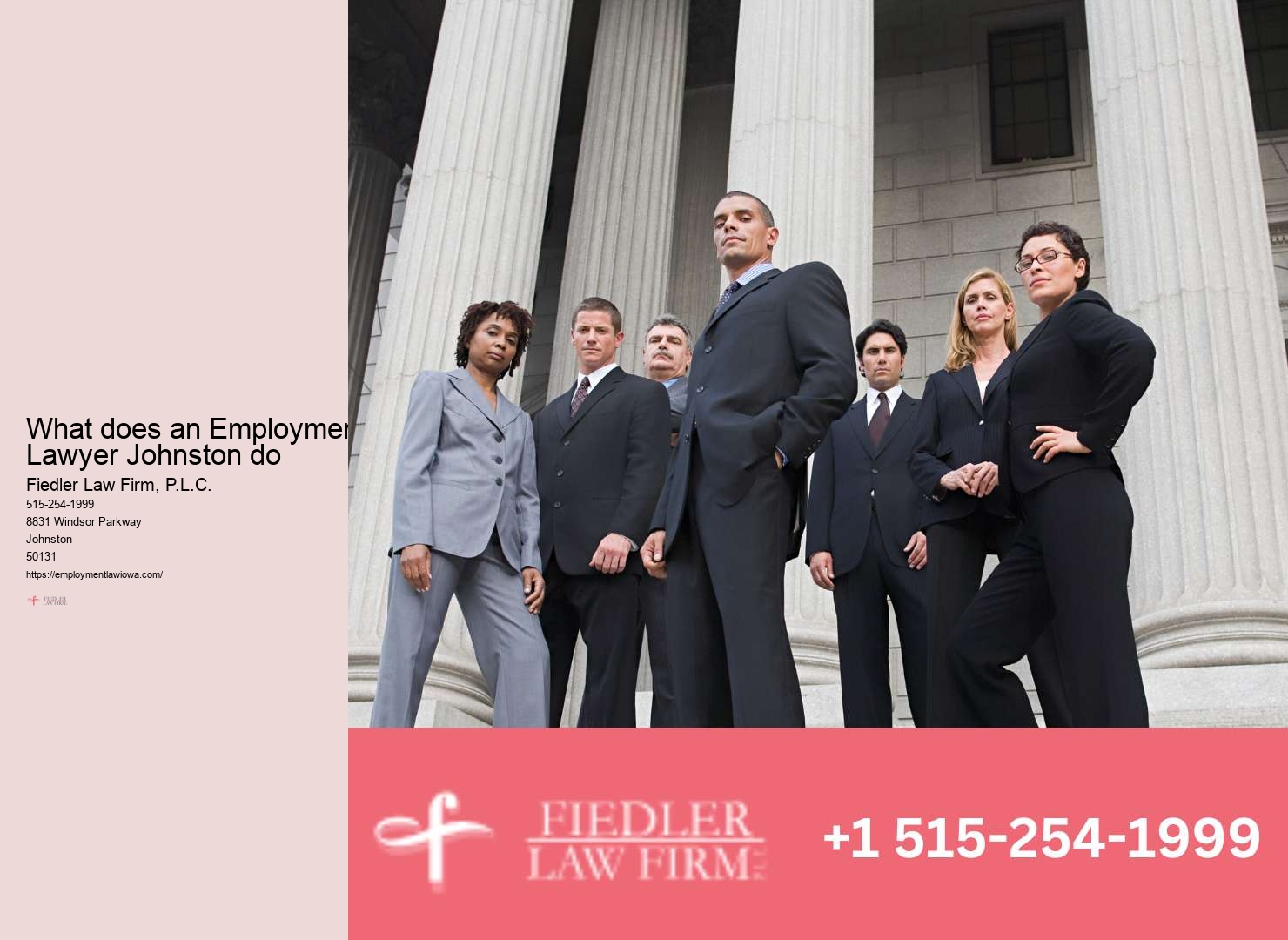 Johnston Employment Law Consultation Firm Legal Advisory Services