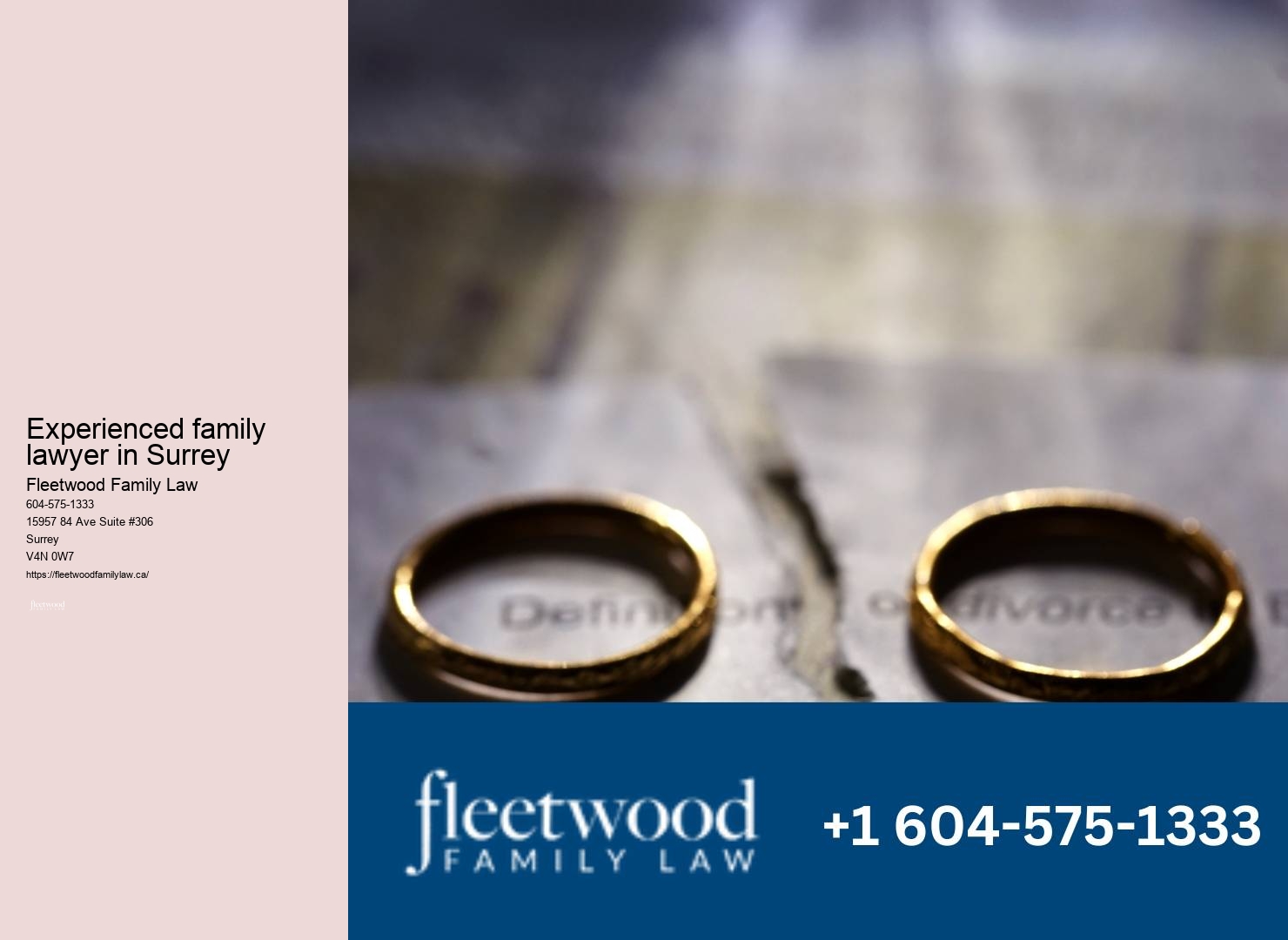 Family Lawyer Surrey Free Consultation