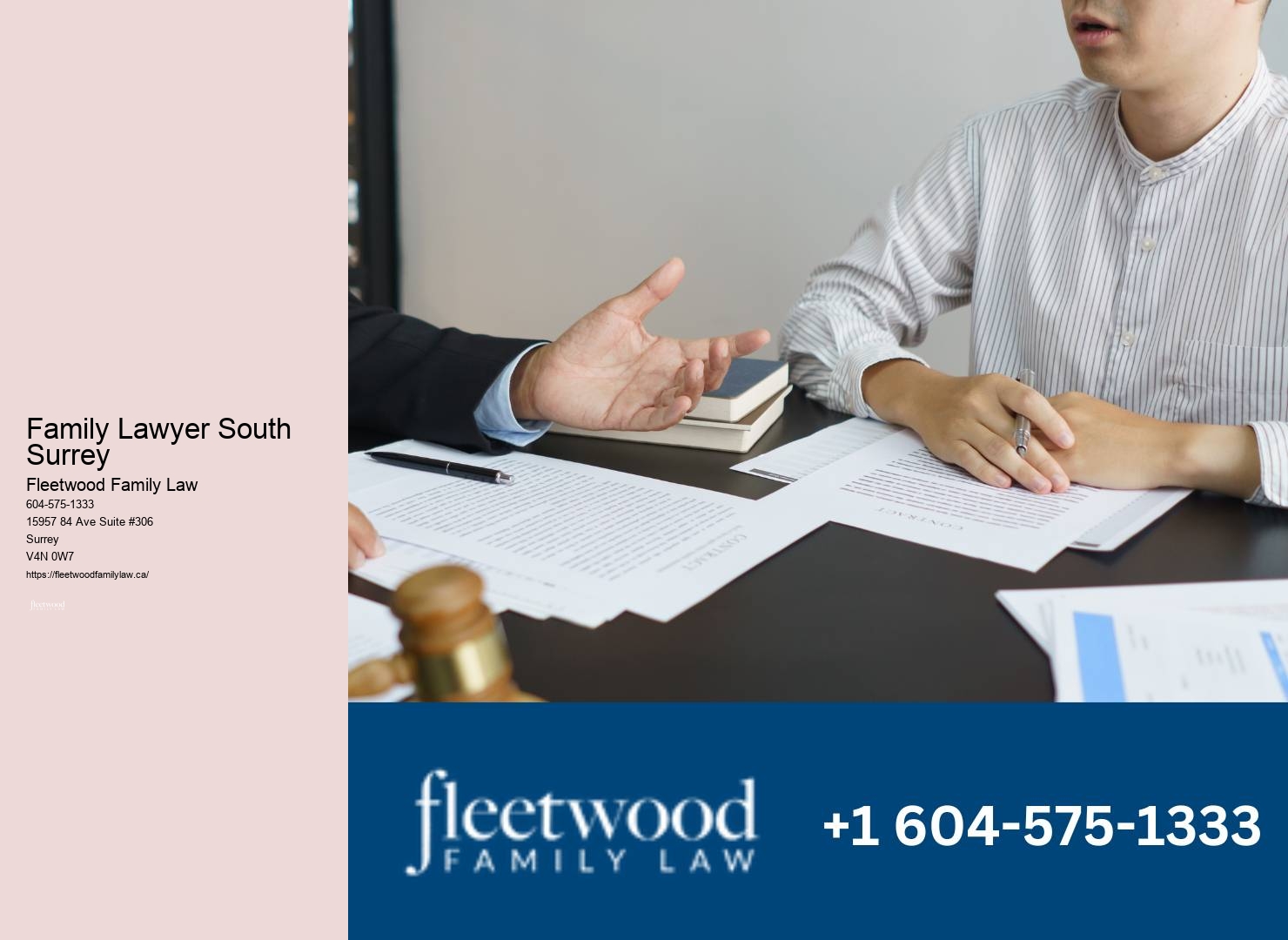 Family lawyer expense breakdowns