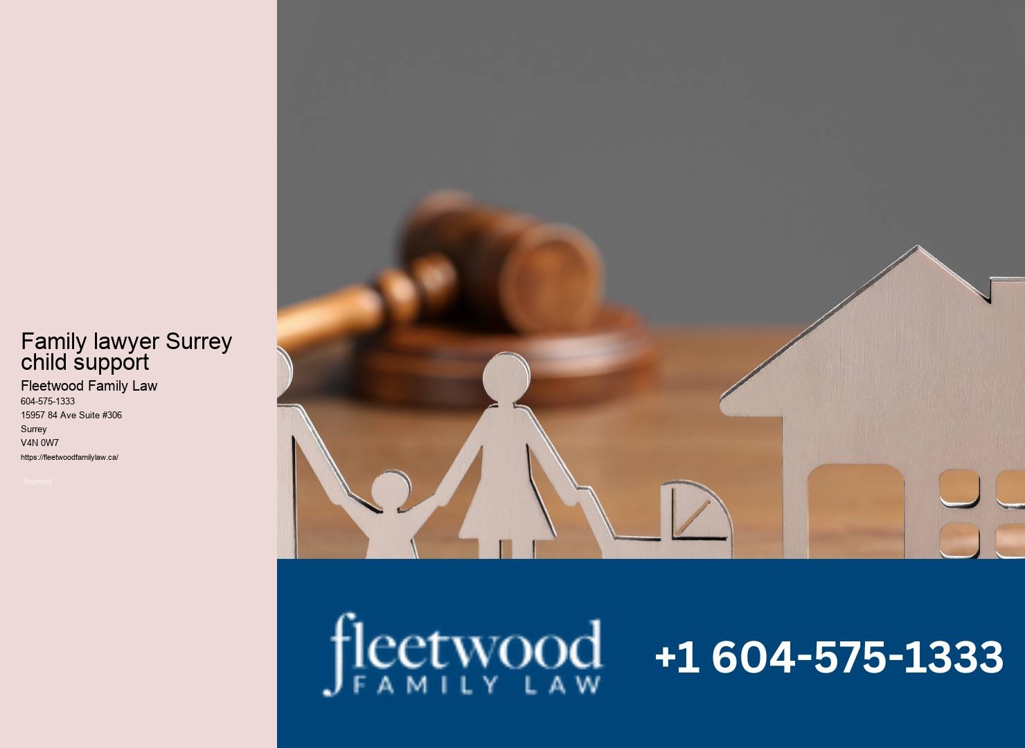 Surrey's trusted family lawyer for dedicated advocacy