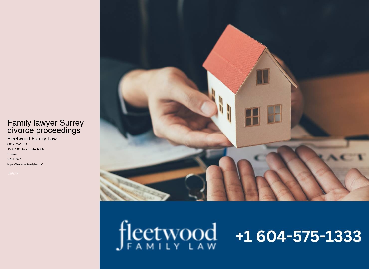 Family lawyer service charges