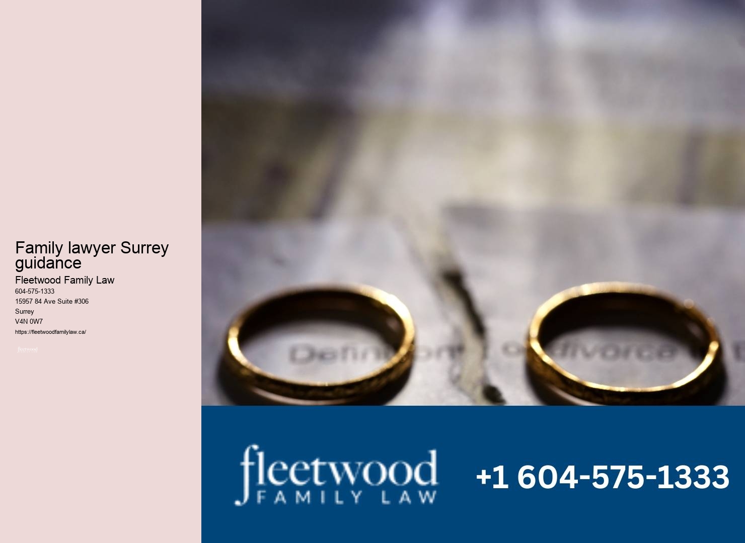 Trusted family lawyer support in Surrey