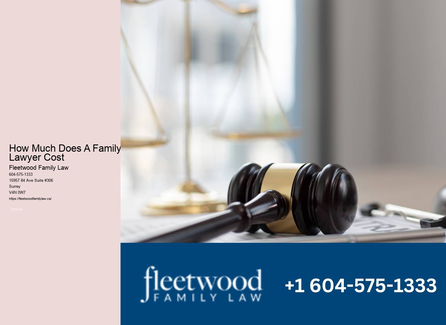 Family lawyer fee optimization