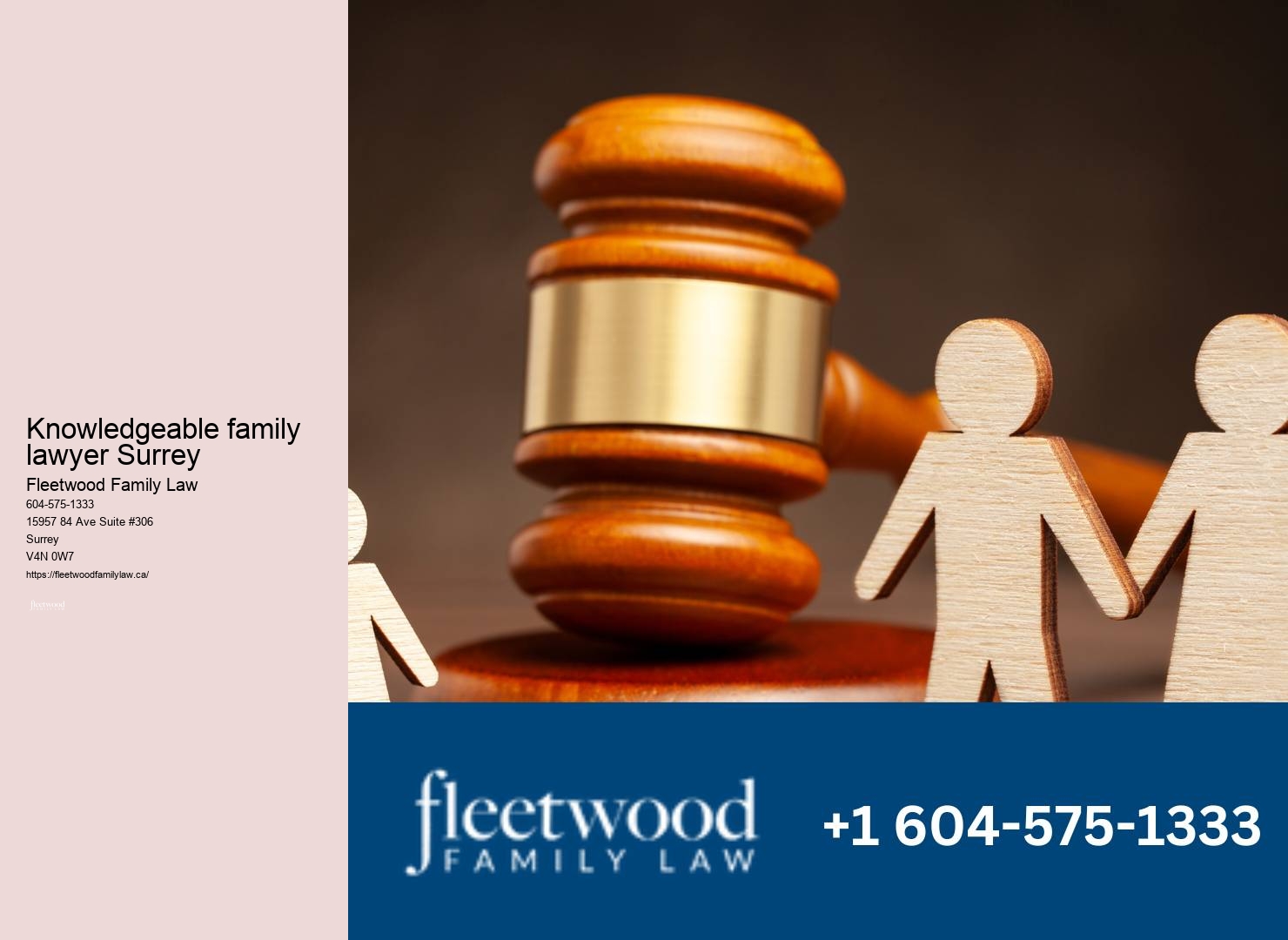 Surrey's compassionate family lawyer for sensitive matters