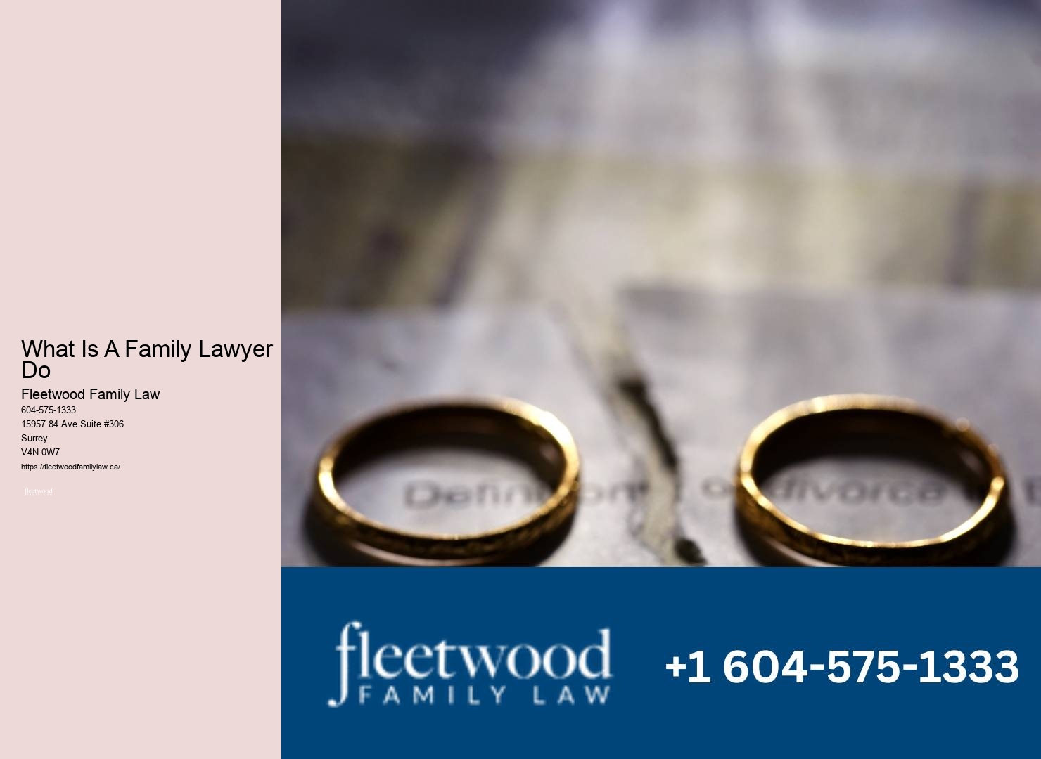 Family Law Surrey Bc