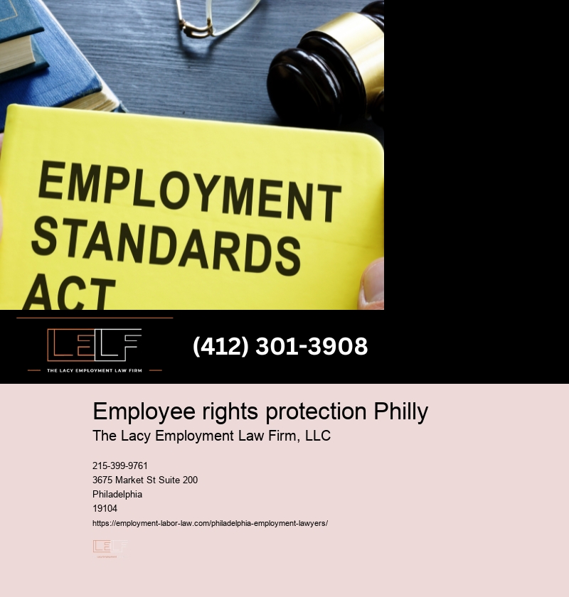 Philadelphia job termination legal representation