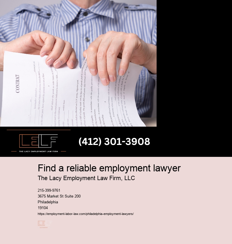 Employment lawyer consultation in Philadelphia
