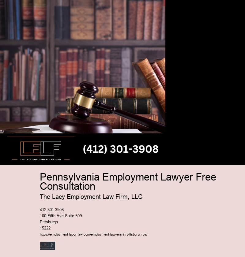 Job Termination Legal Aid In Pittsburgh