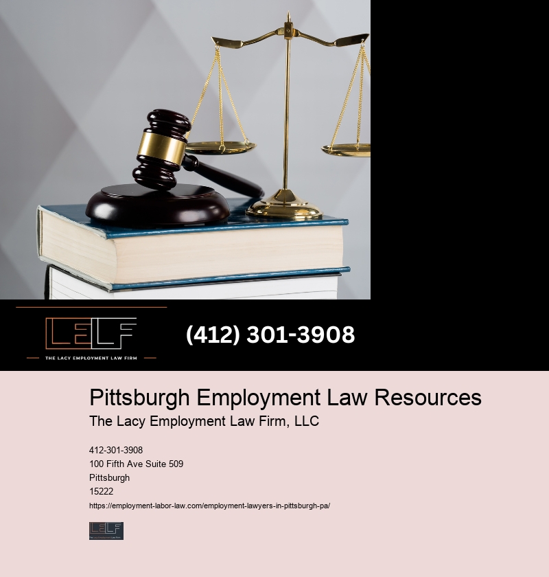 Pittsburgh Employment Law Legal Resources On Discrimination