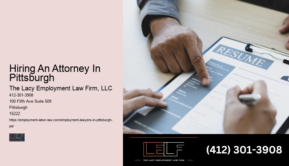Hiring A Lawyer In Pittsburgh