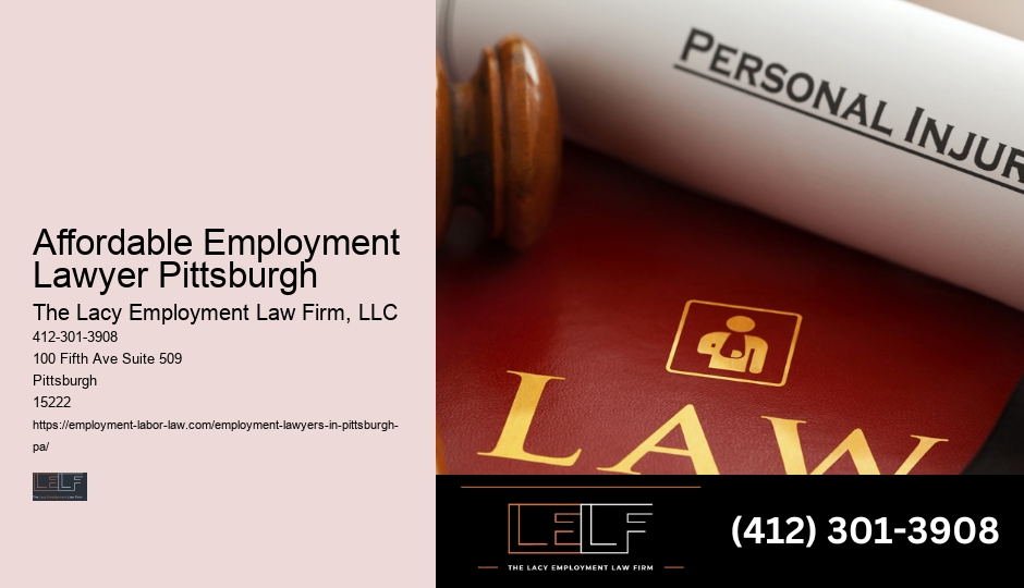 Premier Employment Law Firm Pittsburgh