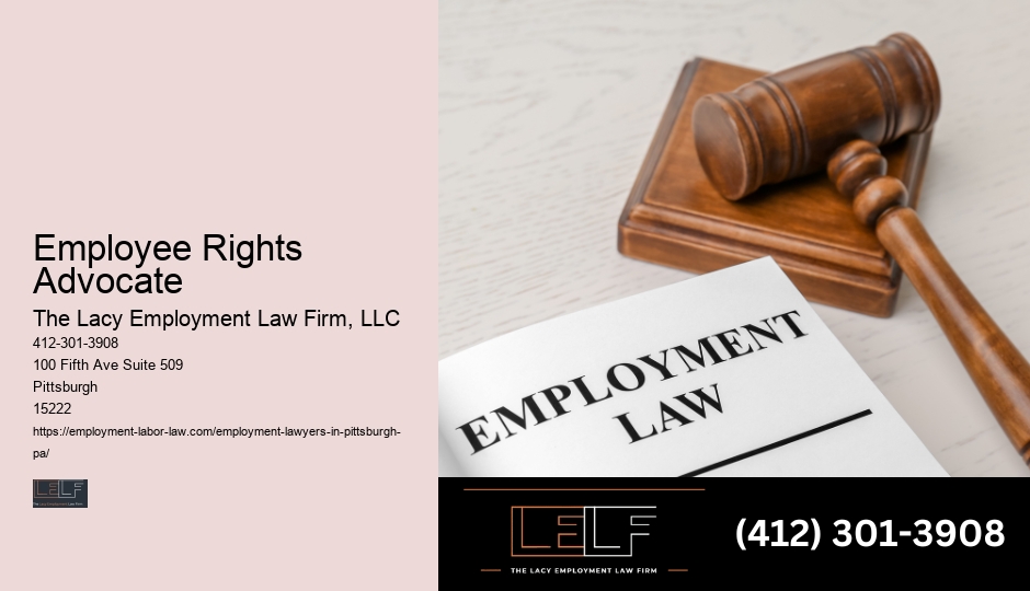 Expert Employment Law Representation In Pittsburgh