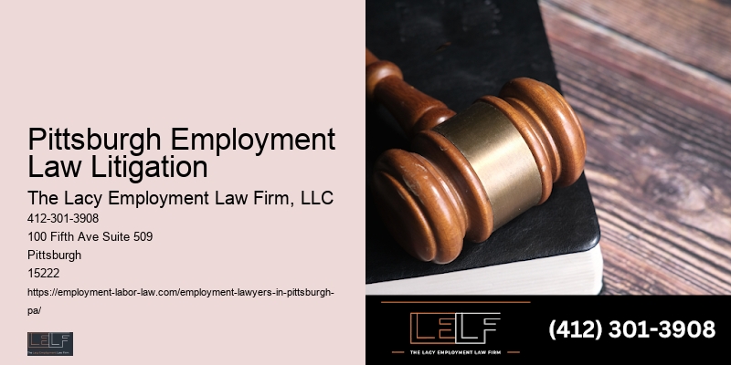 Pittsburgh Employment Law Litigation